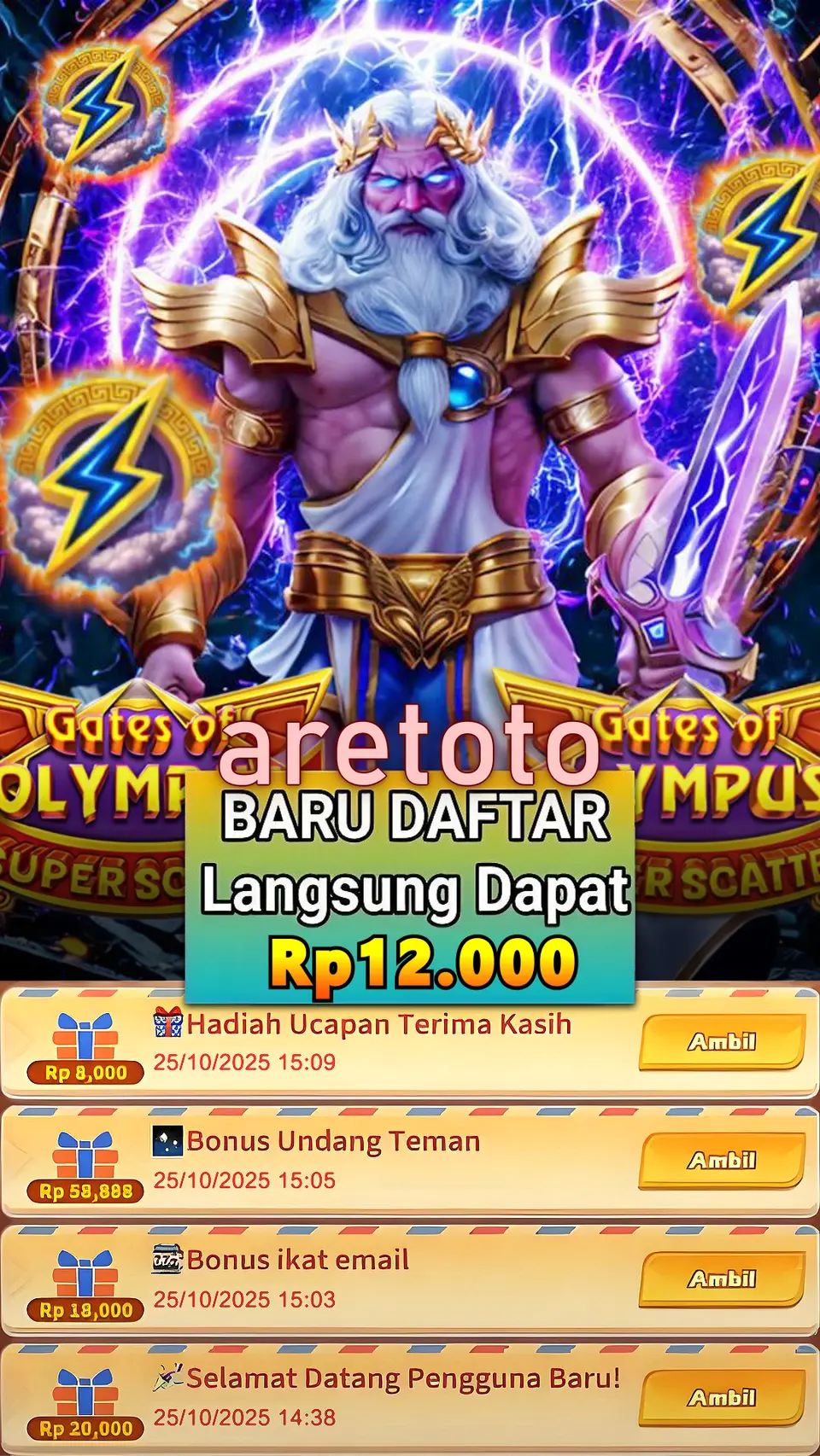 aretoto Tangkapan Layar - APK Resmi